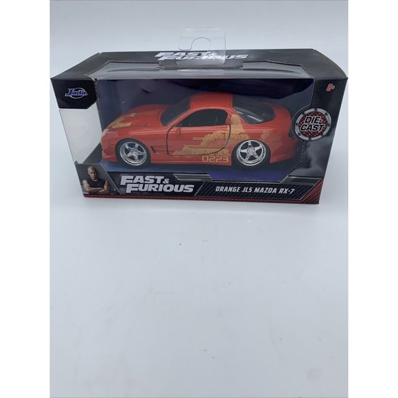 Julius Rx7 Jada Fast & Furious | Toys | Jada Toys Fast Furious Orange Julius Mazda ...